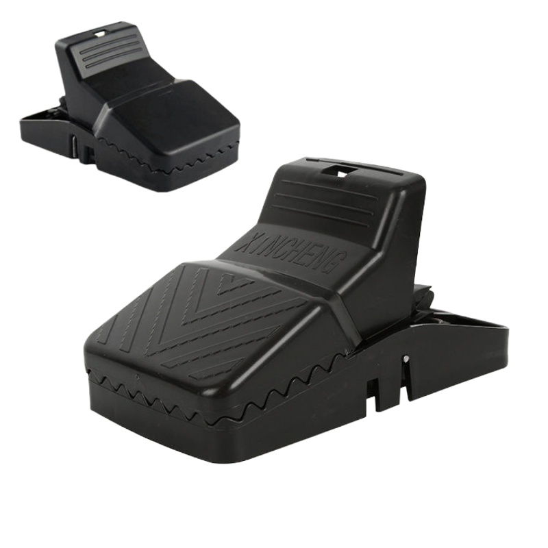 高灵敏特大号灭鼠器家用自动捕鼠器老鼠夹食物捉老鼠器铁鼠夹 【20CM特大号鼠夹】大小组合2个装