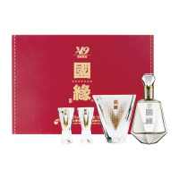 今世缘 国缘V9 酒具礼盒52度100ml单瓶