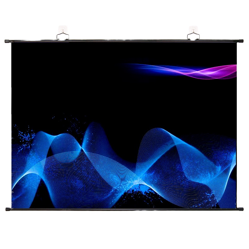 南通精英(MR.RIGHT)84英寸白塑挂壁幕 投影仪幕布 投影机幕布 投影幕布(4:3/16:9/16:10通用)