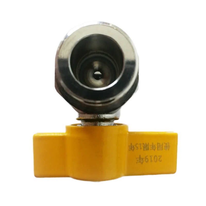 帮客材配 杭州万全 燃气球阀RQR-PN2/DN15Q 铜镀铬 4分内丝+4分外丝 100/箱 1箱起售 送货上楼