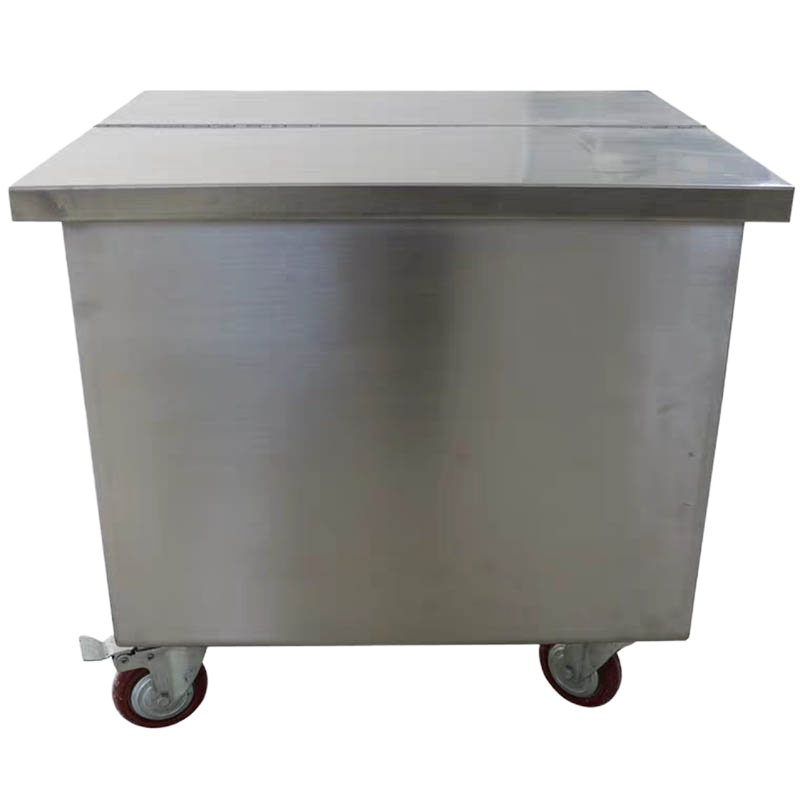 不锈钢四轮面粉桶（默认）