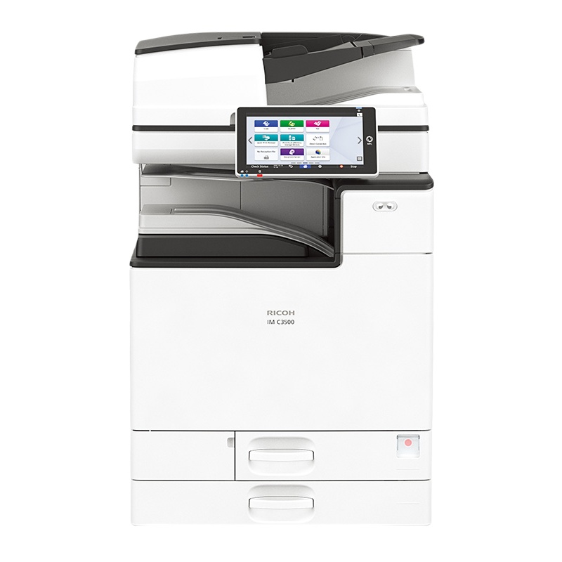理光(Ricoh)IM C3500 A3彩色多功能数码复合机 主机+送稿器+双层纸盒(免费上门安装+免费上门售后)