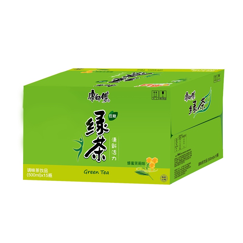康师傅蜂蜜绿茶500ml*15瓶