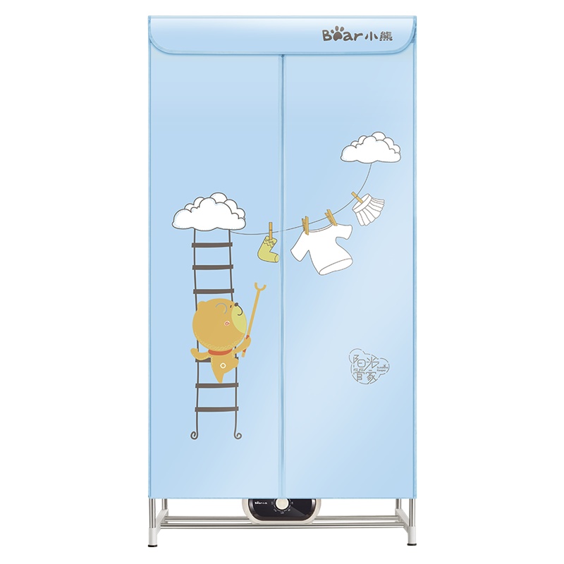 小熊(Bear)烘干机 HGJ-A12R1 焕新版 家用小型速干衣干衣柜衣物护理消毒抽湿除湿机暖被机