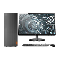 联想(Lenovo)擎天510A-15 电脑台式电脑 I3-9100/16G/1T+256ssd/2G独显+21.5英寸显示器 商务办公学习影音娱乐个人家用企业采购电脑台式机