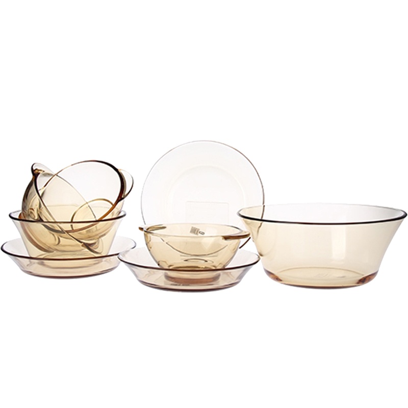 康宁百丽餐具套装耐热玻璃八件组 8D-B