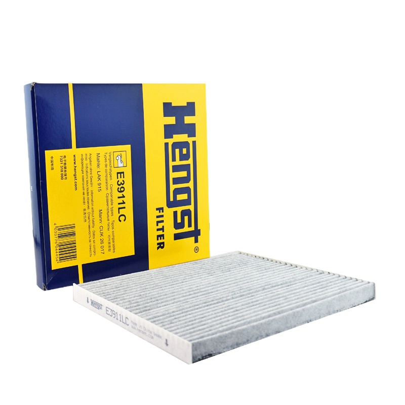 汉格斯特(hengst)活性炭空调滤E3911LC适配八代索纳塔/K5/新胜达
