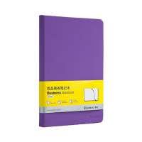 齐心(COMIX) XSW C5902皮面笔记本A5 122张 紫色