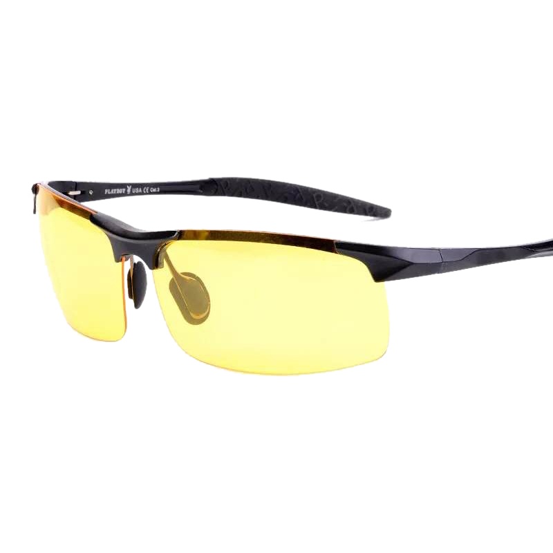 花花公子太阳眼镜 偏光开车司机镜墨镜男潮 男士复古运动太阳镜男