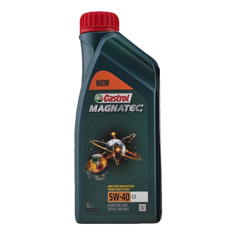 嘉实多Castrol 欧洲进口 磁护 Magnatec 5W-40 C3全合成机油 1L