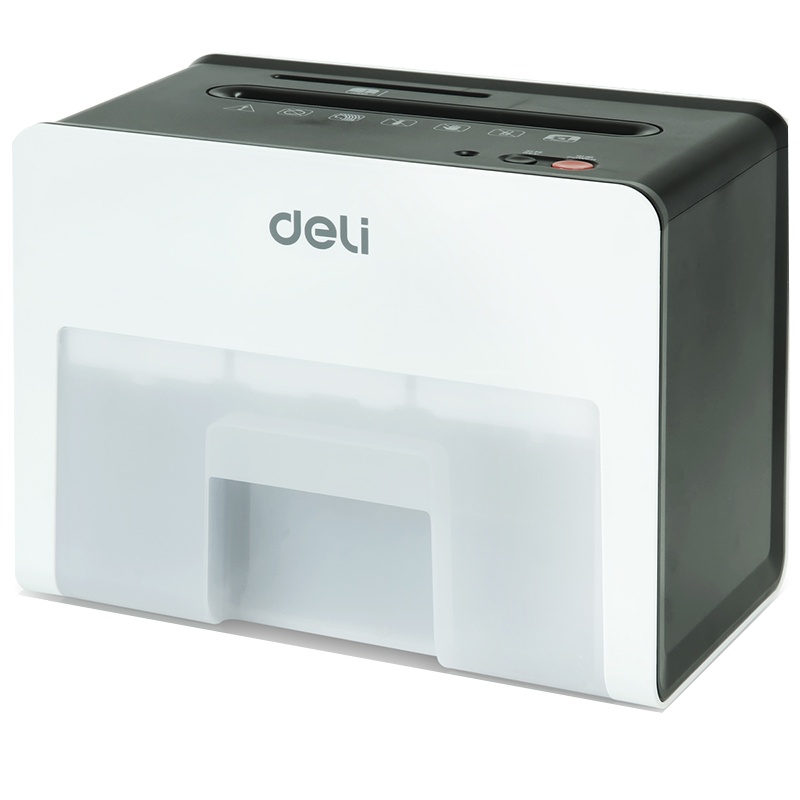 得力 9931 碎纸机4级保密个人办公家用多功能桌面型碎纸机 小型碎纸机文件粉碎机