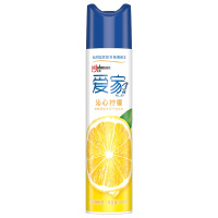 爱家(All Joy) 空气清新剂 沁心柠檬 320ml 去味 卫生间除臭 香薰 除臭喷雾 芳香剂【新老包装随机发货】