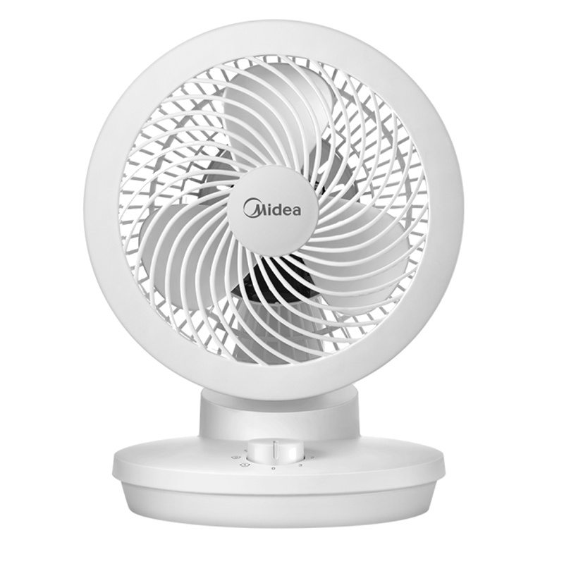 美的(Midea)空气循环扇 GAD18MA电风扇家用客厅台式落地电扇三档风速左右摇头四季可用