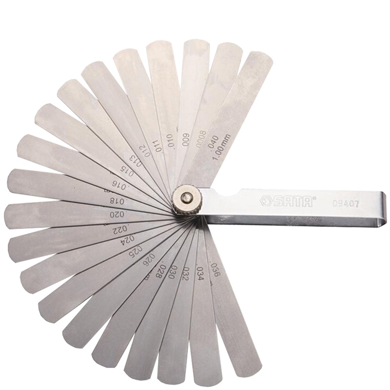 世达(SATA)32件套公制塞尺 塞规间隙尺厚薄规 0.02-1.00mm 09407 1套(2套起订)