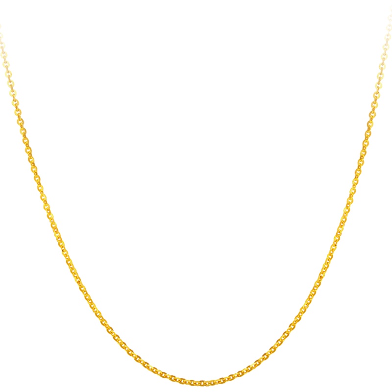 周大福17916系列精致时尚K金链22K金项链E122263