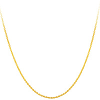 周大福17916系列精致时尚K金链22K金项链E122263