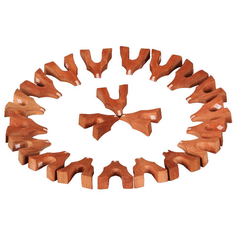 梵巢 古筝琴码 红木雁柱 红木琴码 1-21号全套 普及码 三角码 摆码码子 1-21号全套