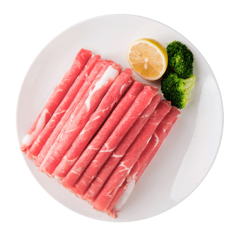 恒都 澳洲原切眼肉肥牛200g 原部位整切 未调理火锅食材