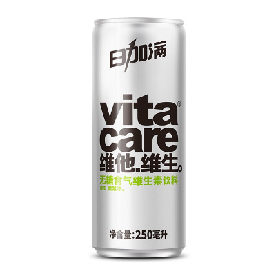 日加满 维生素水 黄瓜雪梨含气饮料 250ml*24罐