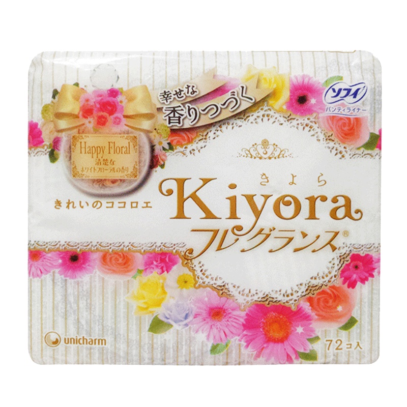 unicharm 尤妮佳 日夜用 卫生护垫(快乐清香) 140mm*72片/包 干爽不黏腻 苏菲