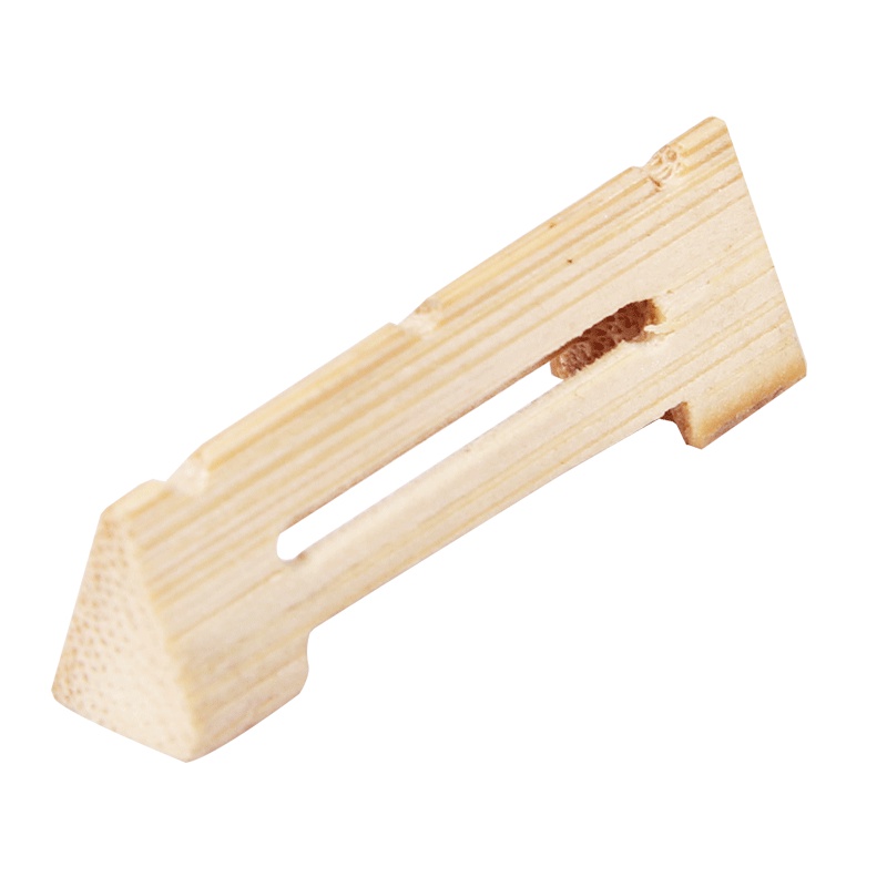 梵巢 三弦琴码 手工雕刻 乐器配件 竹子 材质 三弦码子大 中 小三弦码子 竹质 小三弦琴码