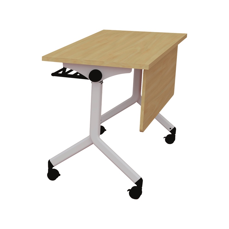 科朔 条桌折叠桌长条会议桌翻版桌会议桌1400W*400D*750H FT-23114