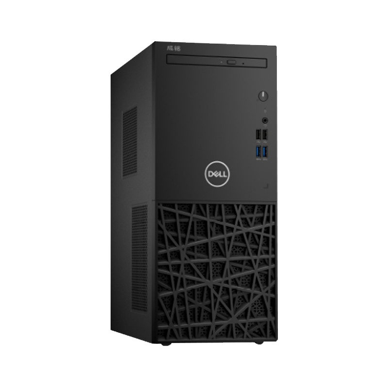 戴尔(DELL) 成铭3988 台式电脑 23.8寸 i3-9100 4G 1T 集显 无光驱 定制