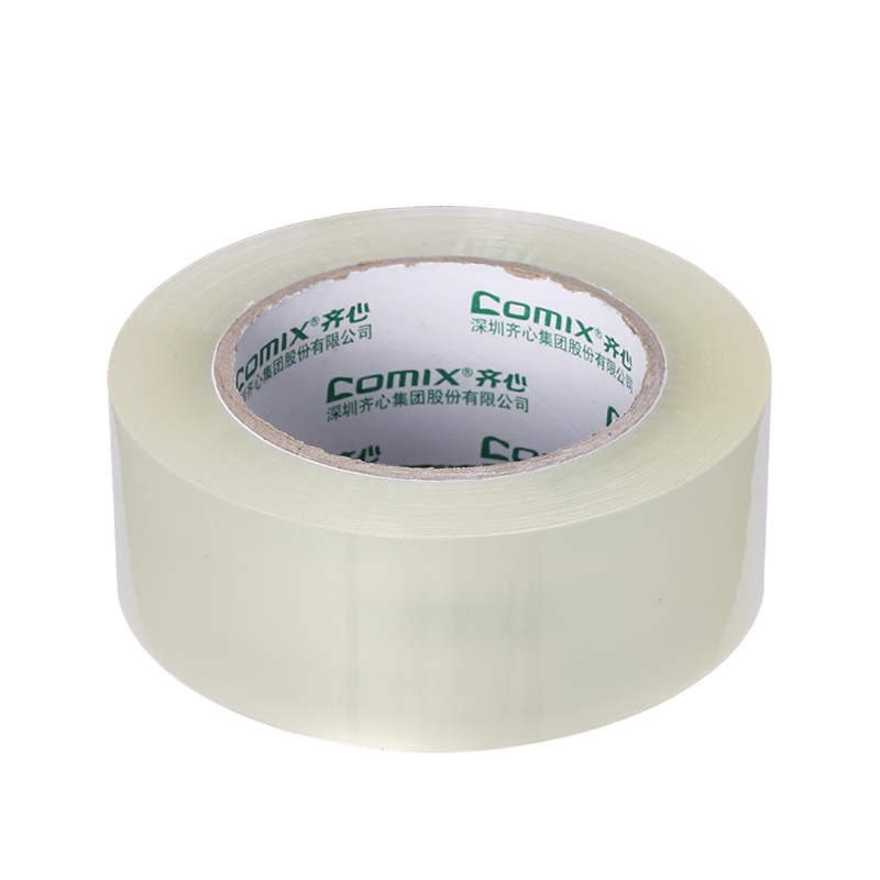 齐心JP4515-6 45mm*150y封箱胶带透明胶带（6卷装）