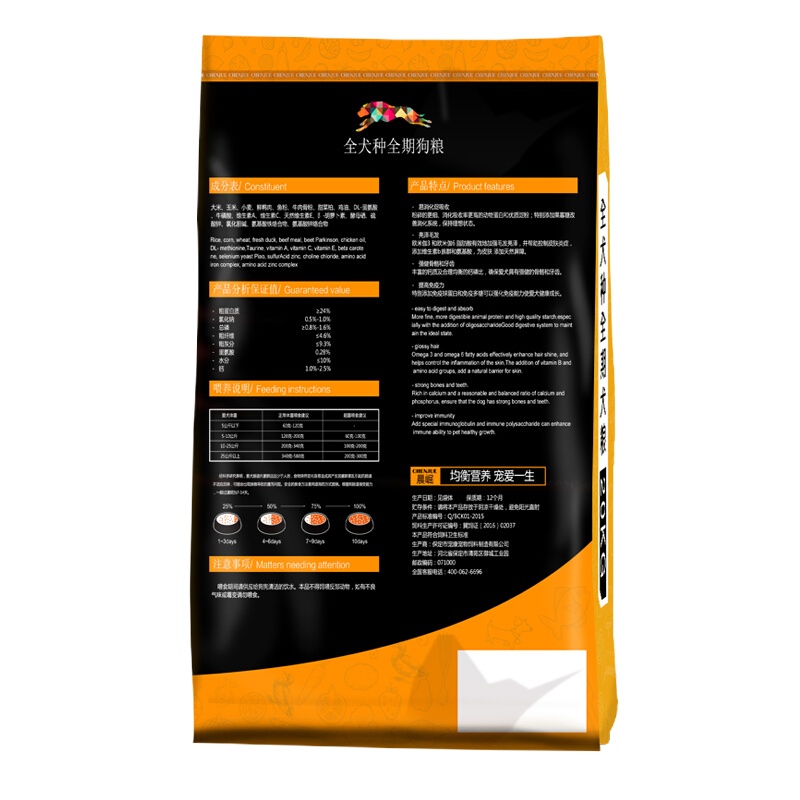 狗粮20KG40斤泰迪金毛哈士奇萨摩耶大型中型小型犬成犬幼犬通用型