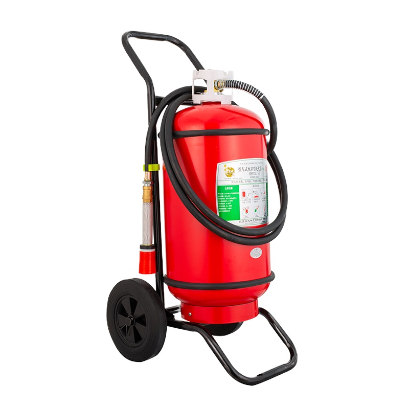神龙 推车式水基型灭火器 MSWTZ/35 水雾灭火器35L 219140250350