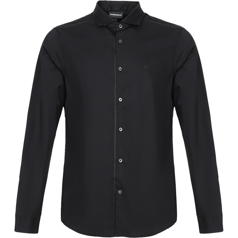 EMPORIO ARMANI 阿玛尼 男款棉质长袖衬衫 6G1CP6 1NIYZ