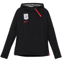 【自营】耐克男大童卫衣时尚针织足球跑步休闲连帽运动服AO0742