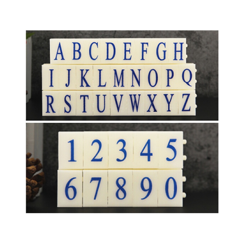 STK亚信(Arxin)NO.048(S-5) 数字组合号码印章 字母印活字印可调 自由组合价格标价号码机