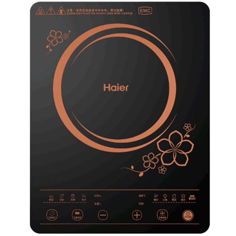 海尔(Haier) 电磁炉C21-B2236 八档火力调节 24小时预约定时 6D散热技术 电磁炉