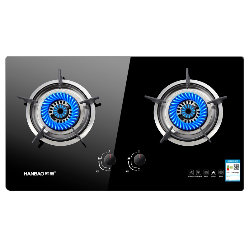 韩宝（HANBAO) 三环立体梅花火嵌入式/台式 燃气灶 双灶 DSB18瓶装煤气液化气