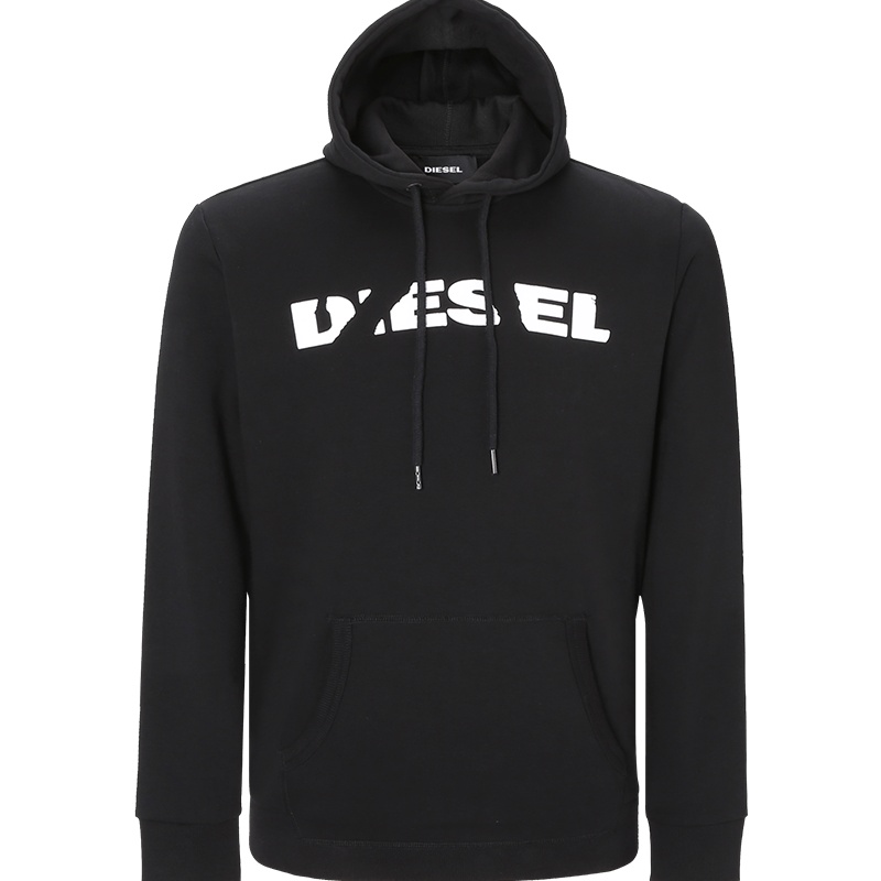 迪赛DIESEL 男士卫衣 LOGO印花棉质00STS4