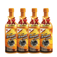3M汽车用品燃油宝除积碳汽油添加剂正品20018 5合1 4瓶装 296ml/瓶 提升动力节省燃油去除积碳发动机燃油宝