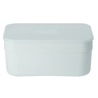 简约收纳篮 PE整理收纳篮塑料浴室厨房卫生间置物盒桌面杂物储物篮