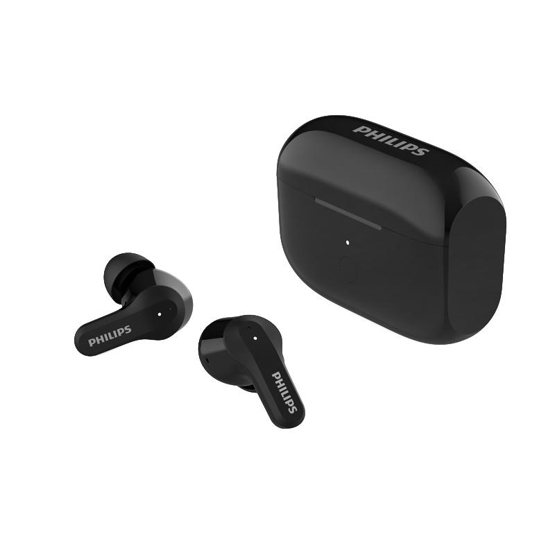 飞利浦真无线蓝牙耳机T3216白色高音质高端降噪入耳式运动型高颜值2021年新款男女士适用于苹果vivo华为oppo