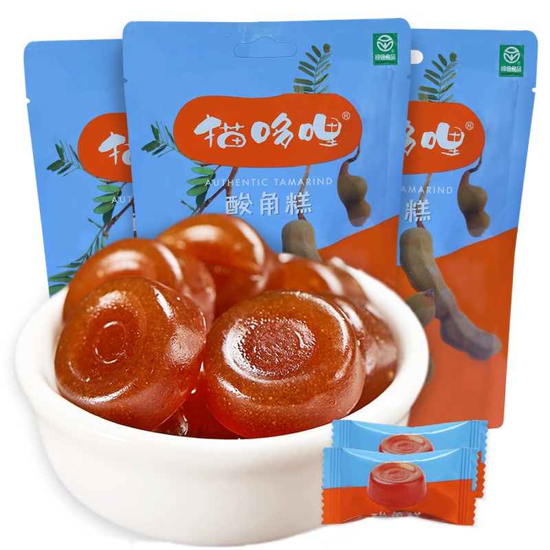 猫哆哩 酸角糕480g (云南特产 休闲零食)