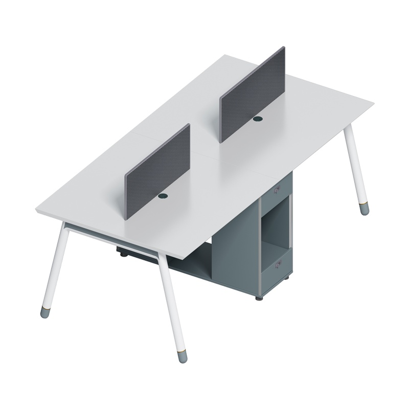 科朔 办公桌职员桌 员工桌 四人位屏风办公桌 KS-09B2402