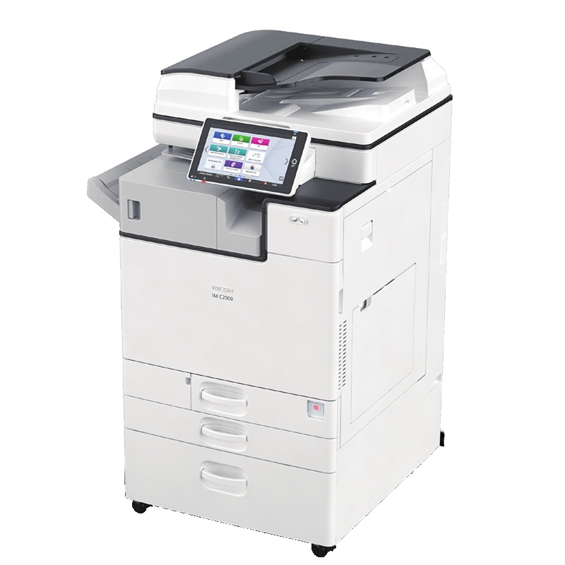 理光(RICOH) IM C2500 A3/A4彩色多功能复合机 打印复印扫描 标配+输稿器+落地纸盒