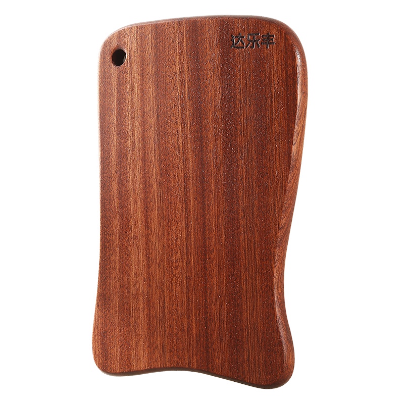 达乐丰 木质菜板24*16*1.5CM 乌檀木整木砧板进口实木菜板不规面包板水果板披萨板 长方形其他几何长方形状家用案板