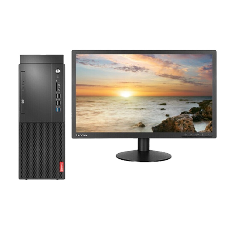 联 想(Lenovo)启天 M428 台式电脑 21.5寸 显示器 I5-9500 8G 1T 集显 无光驱 定制
