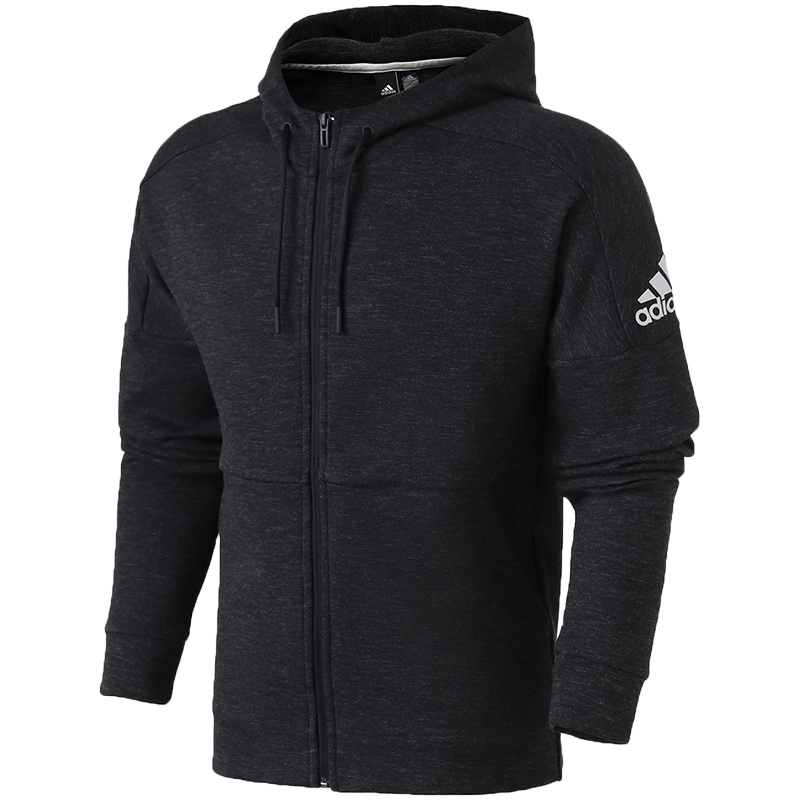 adidas男服夹克外套型格休闲运动服DU1135