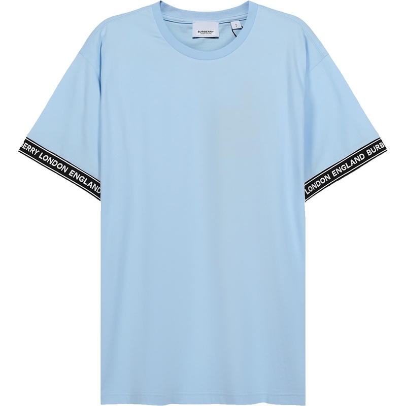 BURBERRY 博柏利 男款 棉质宽松版圆领短袖T恤 80294491