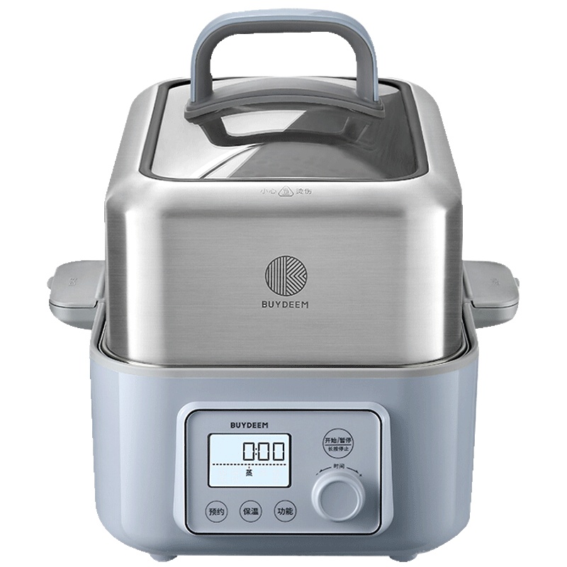 北鼎（BUYDEEM）炖锅G55家用多功能全自动隔水炖蒸煮锅（升级全配版）蓝色
