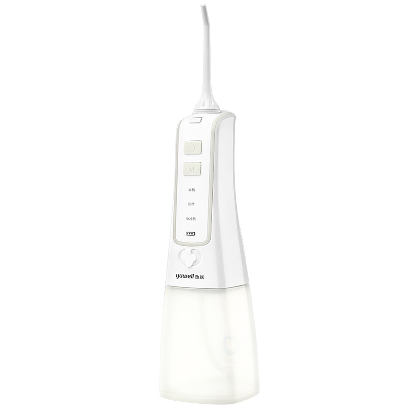 鱼跃电动手持式冲牙清洁口腔器锂电池充电洗牙机超大水箱全身水洗FC2561