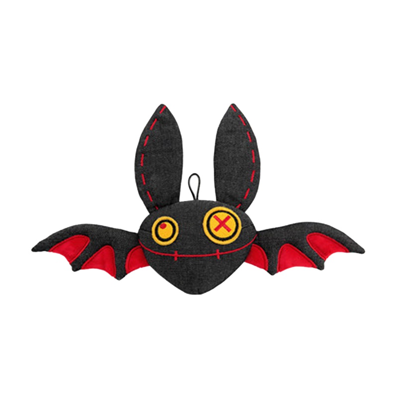 兔司机 第五人格毛绒随从挂件系列-蝙蝠蝙蝠 310*180*50 黑色 (线下)