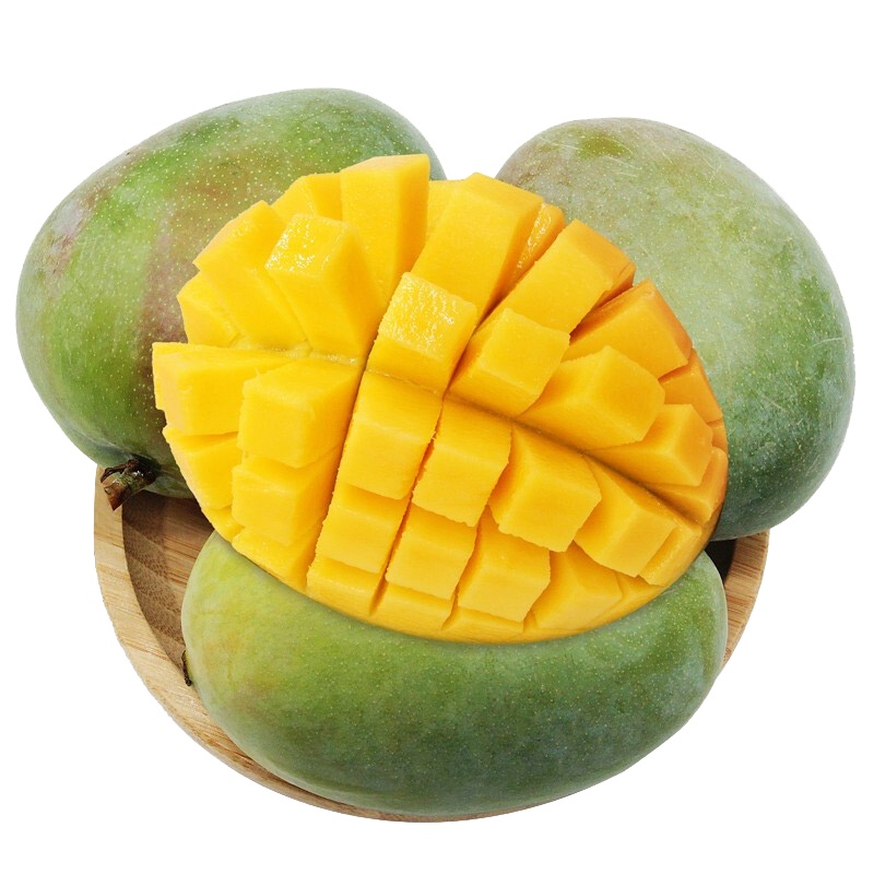 [芒果之王 精选大果]攀枝花凯特芒果 个头大纤维少 果肉滑嫩厚实 香甜浓郁 大脸芒 应季水果